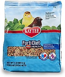 Kaytee Forti-Diet Pro Health Canary & Finch Food, 2-lb bag