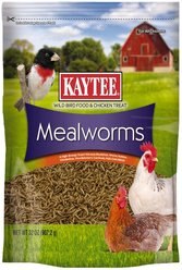 Kaytee Dried Mealworms Wild Bird & Chicken Treat, 32-oz bag slide 1 of 5