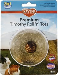 Kaytee Premium Timothy Roll 'n' Toss Small Animal Treats, 1 count