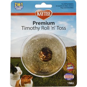 Kaytee Premium Timothy Roll 'n' Toss Small Animal Treats, 1 count