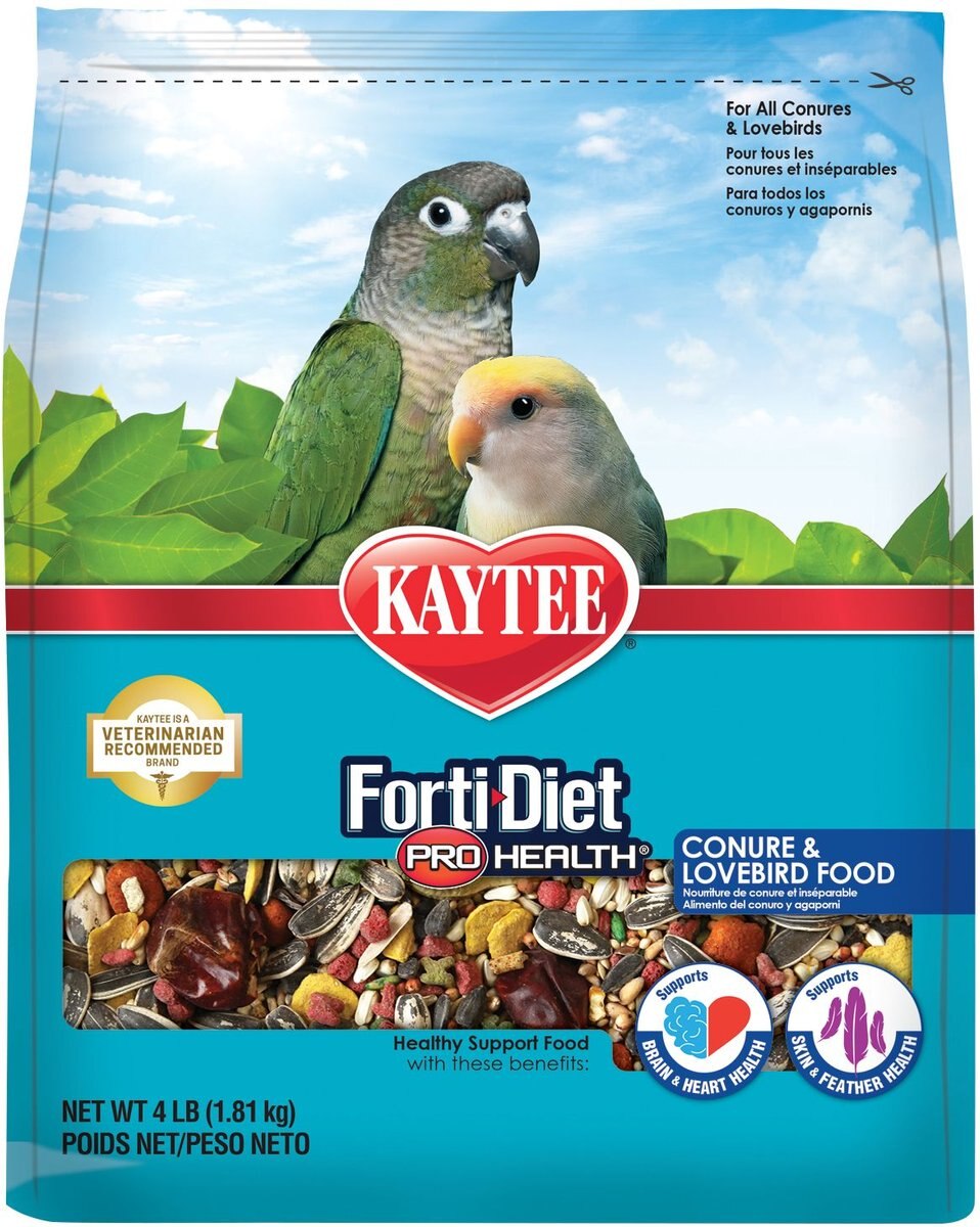 Kaytee Forti-Diet Pro Health Conure & Lovebird Food