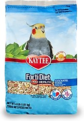 Kaytee Forti-Diet Pro Health Cockatiel Food, 4-lb bag