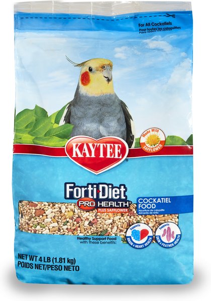 Kaytee Forti-Diet Pro Health Cockatiel Food, 4-lb bag slide 1 of 3