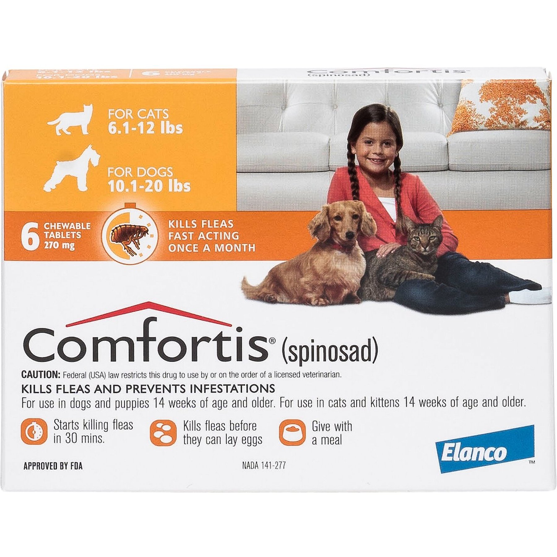 Comfortis orders pill