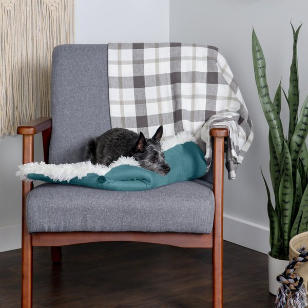FRISCO Eyelash Cat & Dog Blanket, Smoky Gray, Large
