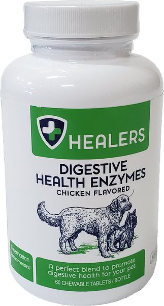 Healers Stomach Health Dog Supplement, 60 count slide 1 of 3