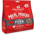 Stella & Chewy's Meal Mixers Purely Pork Freeze-Dried Raw Dog Food Topper, 3.5-oz bag
