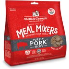 Stella & Chewy's Meal Mixers Purely Pork Freeze-Dried Raw Dog Food Topper, 18-oz bag
