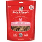 Stella & Chewy's Chicken Hearts Freeze-Dried Raw Dog Treats, 11.5-oz bag