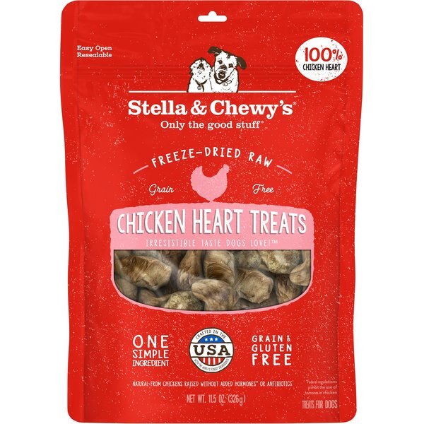Stewart Pro-Treat Raw Naturals Real Chicken with Berries & Flaxseed Freeze-Dried Dog Treats