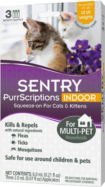 Sentry cat flea medicine hotsell