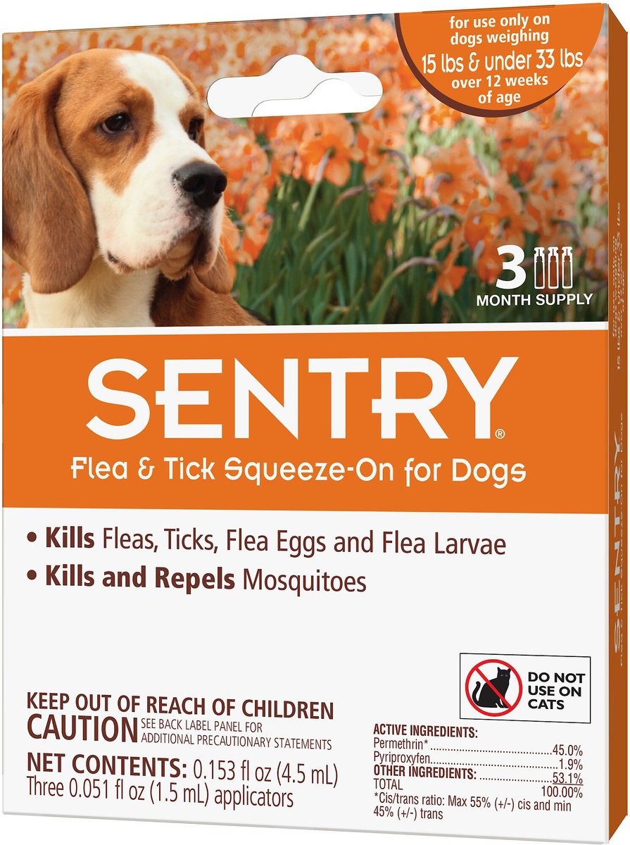 Sentry flea deals and tick