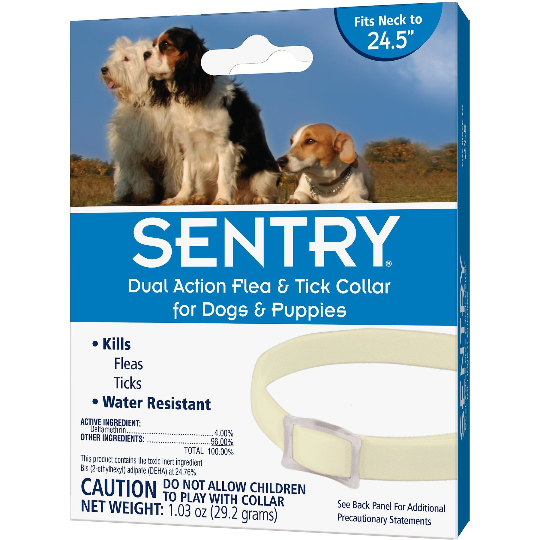 Sentry dog cheap flea collar