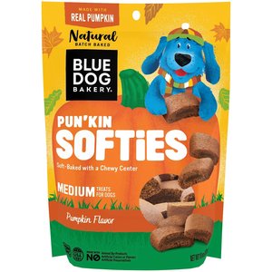 Blue Dog Bakery Pun'kin Softies Pumpkin Flavor Dog Treats, 10-oz bag