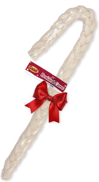 Cadet 24" Rawhide Braided Candy Cane Dog Treat