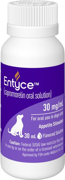 Entyce (capromorelin) Oral Solution for Dogs, 30-mL slide 1 of 11