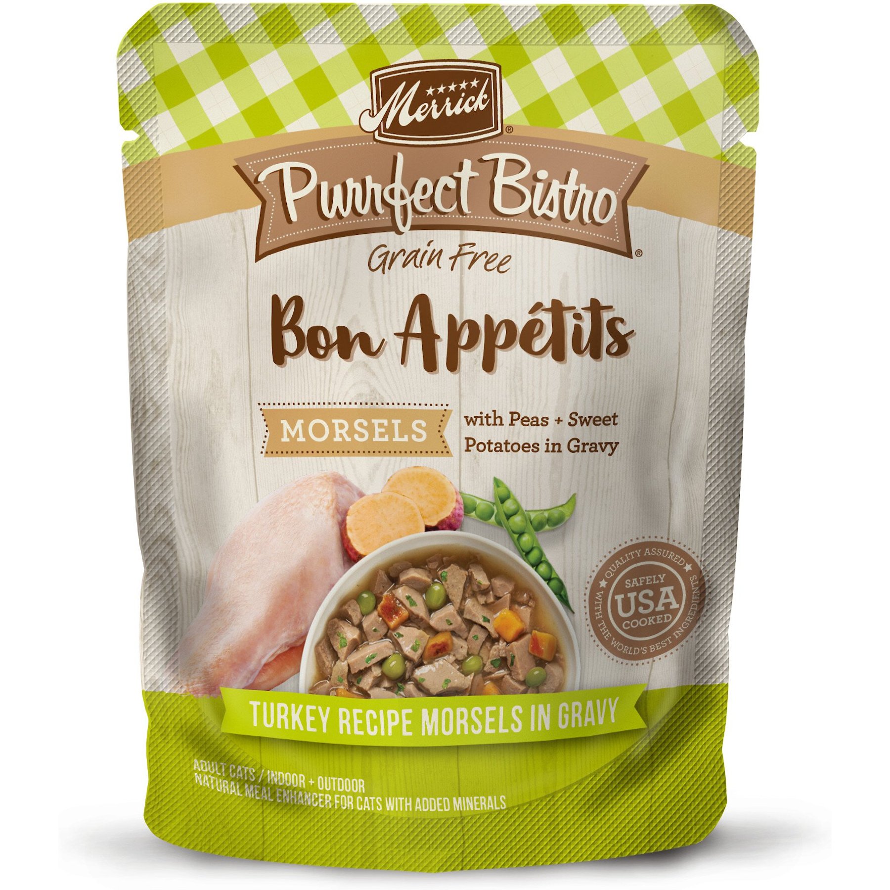 MERRICK Purrfect Bistro Bon Appetits Grain Free Turkey Recipe