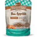 Merrick Purrfect Bistro Bon Appetits Grain-Free Salmon Recipe Chunks in Gravy Adult Cat Food Pouches, 3-oz, case of 24