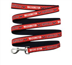 Pets First NHL Nylon Dog Leash, Washington Capitals, Medium: 4-ft long, 5/8-in wide