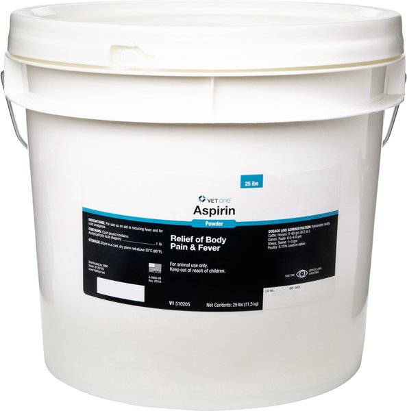 Aspirin (Generic) Powder for Horses, 25-lb bucket slide 1 of 4