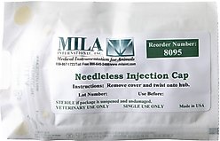 IV Needleless Bi-Directional Needleless Injection Valve Cap, 1 count