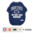 Pets First NCAA Dog & Cat T-Shirt, Penn State, Medium