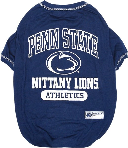 Pets First NCAA Dog & Cat T-Shirt, Penn State, Small slide 1 of 3