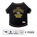 Pets First NFL Dog & Cat T-Shirt, Baltimore Ravens, X-Large