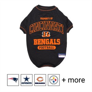 Pets First NFL Dog & Cat T-Shirt, Cincinnati Bengals, Large
