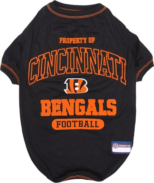 Pets First NFL Dog & Cat T-Shirt, Cincinnati Bengals, Medium slide 1 of 4