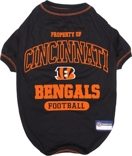 Pets First NFL Dog & Cat T-Shirt, Cincinnati Bengals, X-Small slide 1 of 4