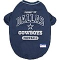 Pets First NFL Dog & Cat T-Shirt, Dallas Cowboys, X-Small