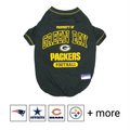 Pets First NFL Dog & Cat T-Shirt, Green Bay Packers, Small