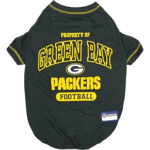 Pets First NFL Dog & Cat T-Shirt, Green Bay Packers, X-Large