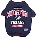 Pets First NFL Dog & Cat T-Shirt, Houston Texans, X-Large