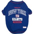 Pets First NFL Dog & Cat T-Shirt, New York Giants, Medium