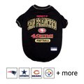 Pets First NFL Dog & Cat T-Shirt, San Francisco 49ers, Medium