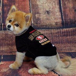Pets First NFL Dog & Cat T-Shirt, San Francisco 49ers, X-Small slide 2 of 3