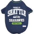 Pets First NFL Dog & Cat T-Shirt, Seattle Seahawks, Small