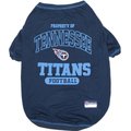 Pets First NFL Dog & Cat T-Shirt, Tennessee Titans, Medium
