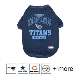 Pets First NFL Dog & Cat T-Shirt, Tennessee Titans, X-Large