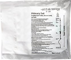 Primary IV Set, Macrobore Prepierced Y-Site 80-in, 15 Drops per mL