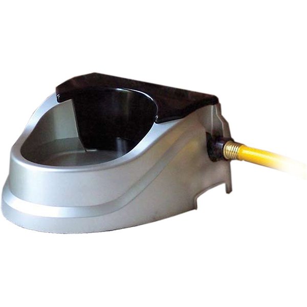 Stainless Steel Auto Water Bowl & Hose Hook Up