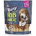 Busy Bone Rib Hide, Long-Lasting Small/Medium Dog Treats, 12 count pouch