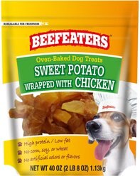 Beefeaters Sweet Potato Wrapped with Chicken Dog Treats, 40-oz bag slide 1 of 8