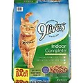 9 Lives Indoor Complete with Chicken & Salmon Flavor Dry Cat Food, 20-lb bag