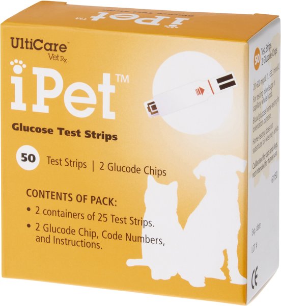 iPet Blood Glucose Test Strips for Dogs & Cats, 50 strips slide 1 of 4