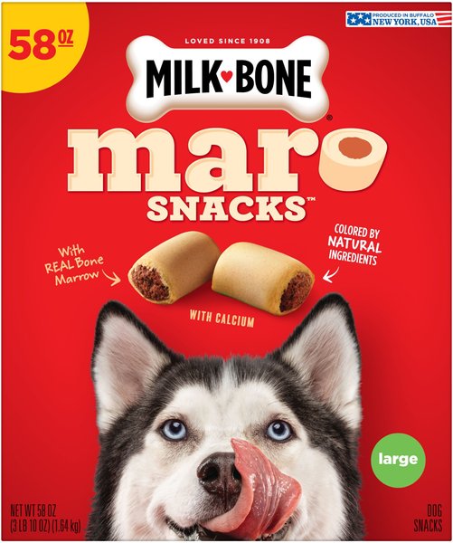 Milk-Bone Large MaroSnacks Dog Treats, 58-oz box slide 1 of 10