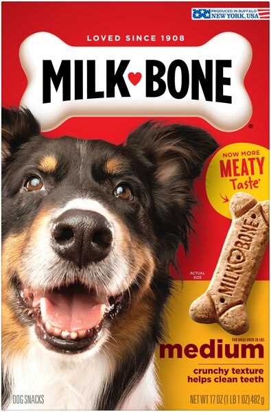 Milk-Bone Original Medium Biscuit Dog Treats, 17-oz box slide 1 of 10