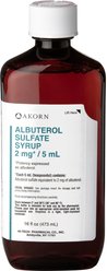 Albuterol Sulfate (Generic) Syrup, 2 mg/5mL, 16-oz